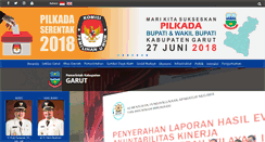 Desktop Screenshot of garutkab.go.id